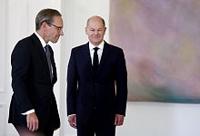 Nach dem Bruch der Ampel-Koalition - Schloss Bellevue - Christoph Soeder/dpa