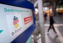 Deutschlandticket - Sebastian Gollnow/dpa