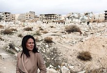 Außenministerin Baerbock in Syrien - Hannes P. Albert/dpa