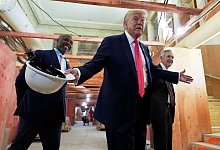 US-Präsident Trump besucht Federal Reserve - Julia Demaree Nikhinson/AP/dpa