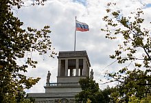 Russische Botschaft in Berlin - Christoph Soeder/dpa