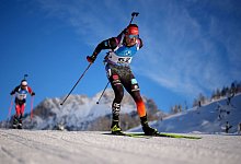 Biathlon: Weltcup - Georg Hochmuth/APA/dpa