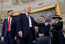 Amtseinführung Trump - Morry Gash/AP Pool/dpa