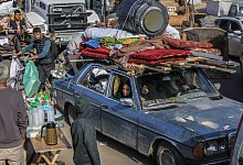 Flucht nach Süden - Mohammed Talatene/dpa