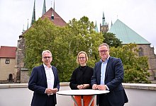 Sondierungsgespr&auml;che in Th&uuml;ringen - Martin Schutt/dpa