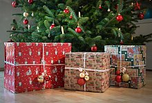 Weihnachtsgeschenke - Heiko Rebsch/dpa