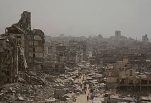 Zerstörungen im Gazastreifen - Jehad Alshrafi/AP/dpa