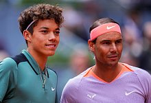Nadal und Blanch - Manu Fernandez/AP/dpa