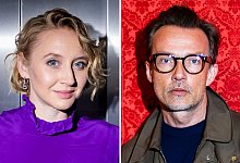 Anna Maria M&uuml;he und Lucas Gregorowicz haben geheiratet - Christoph Soeder/dpa