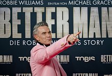 Premiere des Films "Better Man - Die Robbie Williams Story" - Henning Kaiser/dpa