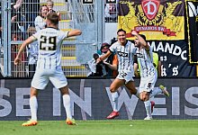 SV Elversberg - Dynamo Dresden - Uwe Anspach/dpa