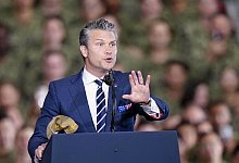 US-Verteidigungsminister Pete Hegseth - ---/kyodo/dpa