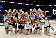 Volleyball: Frankreich - Deutschland - volleyballworld/DVV/dpa