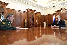 Kremlchef Wladimir Putin - Vyacheslav Prokofyev/Pool Sputnik Kremlin/AP/dpa