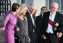 Charles & Camilla in Berlin - Bernd von Jutrczenka/dpa