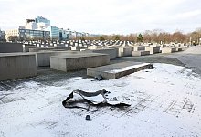 Unfall am Holocaust-Mahnmal - Joerg Carstensen/dpa
