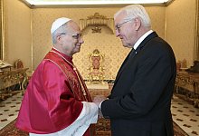 Bundespräsident Steinmeier in Vatikanstadt - Vatican Media/IPA via ZUMA Press/dpa