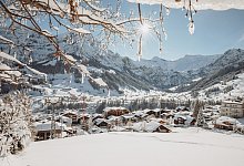 Blick auf das Revier Adelboden - REVIER Hospitality Group/dpa-tmn