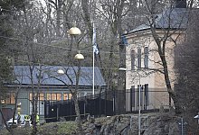 Terrorermittlungen nach Fund vor israelischer Botschaft in Stockh - Henrik Montgomery/TT News Agency/AP/dpa