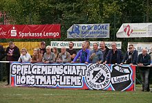 Bekommen nur noch B-Liga-Fußball zu sehen: Die treuen Anhänger SG Hörstmar/Lieme. - Jörg Hagemann