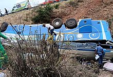 Busunglück in Südafrika - Uncredited/South African Department of Transport and Community Safety/AP/dpa