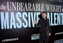 Der Schauspieler Nicolas Cage besucht eine Sondervorf&uuml;hrung seines neuen Films &laquo;Massive Talent&raquo; in New York. - Evan Agostini/Invision/AP/dpa