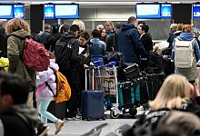 Bundesweite Technikprobleme an Flugh&auml;fen - D&uuml;sseldorf - Roberto Pfeil/dpa