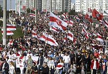 Proteste in Belarus - Foto: Uncredited/AP/dpa