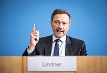 &laquo;M&uuml;ssen davon ausgehen, dass auch zus&auml;tzliche Ausgaben auf uns zukommen werden&raquo;: Bundesfinanzminister Christian Lindner. - Michael Kappeler/dpa