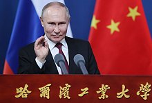 Putin in China - Mikhail Metzel/Pool Sputnik Kremlin/AP/dpa