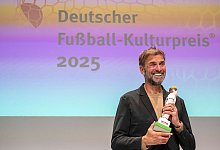 Jürgen Klopp erhält den Walther-Bensemann-Preis - Pia Bayer/dpa