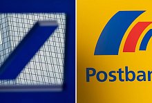 Postbank und Deutsche Bank - A. Dedert/M. Skolimowska/dpa