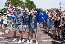 Mit dem Ruderbot über den Pazifik - Nuno Avendano/AAP/dpa