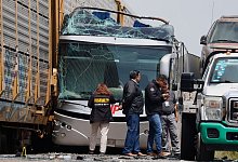 Zugunglück in Mexiko - Ramses Mercado Valdes/AP/dpa