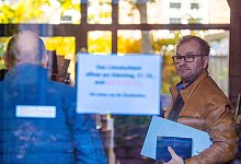 Leiter des Literaturhauses wird freigestellt - Jens Büttner/dpa