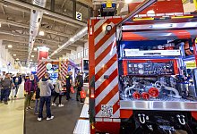 Feuerwehrfachmesse - Daniel Schäfer/dpa