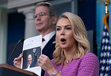 Pressebriefing im Weißen Haus - Manuel Balce Ceneta/AP/dpa