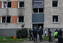 Verletzte bei mehreren Bränden in Essen - Markus Gayk/dpa