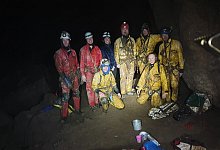 Das neunk&ouml;pfige Elite-Team der Southern Tasmanian Caverneers stellte in den H&ouml;hlensystemen Niggly und Growling Swallet in Tasmanien einen neuen Rekord f&uuml;r die tiefste H&ouml;hle Australiens auf. - -/The Southern Tasmanian Caverneers/dpa