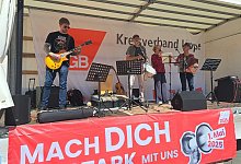 Kundgebung 1. Mai - Carolin Brokmann-Förster