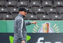 Vor dem DFB-Pokalfinale - Training VfB Stuttgart - Soeren Stache/dpa