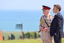 Charles III. und Emmanuel Macron - Chris Jackson/PA Wire/dpa