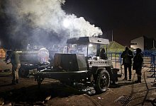 Migranten - Foto: Maxim Guchek/BelTA/AP/dpa