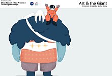 Schwerelosigkeits-Maskottchen f&uuml;r &laquo;Artemis 2&raquo;-Mission - Giulia Bona/Freelancer/Nasa /dpa