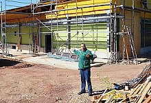 Neugierige k&ouml;nnen beim Eierlegen zuschauen - Leopoldsh&ouml;he