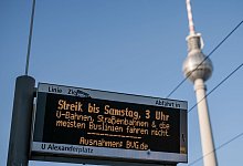 Warnstreik bei der BVG - Carsten Koall/dpa