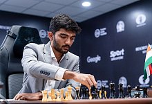 Schach-WM in Singapur - Liren - Gukesh - Seshadri Sukumar/ZUMA Press Wire/dpa