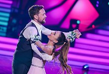 Bastian Bielendorfer und Ekaterina Leonova zieht es wieder aufs Parkett. - Rolf Vennenbernd/dpa