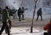 Erneut Sch&uuml;sse von Bundesbeamten in Minnesota - Abbie Parr/AP/dpa