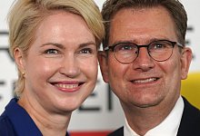 Manuela Schwesig teilt Hochzeitsfoto und Liebeserklärung - Marcus Brandt/dpa